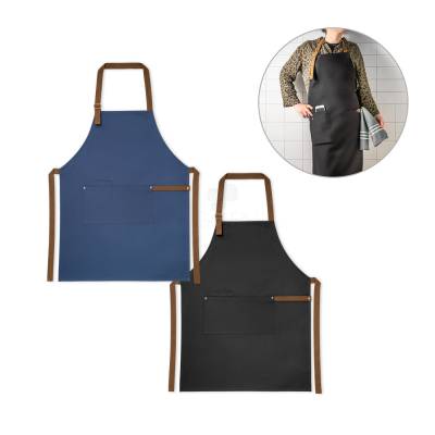 Avental de Algodão com 3 Bolsos Personalizado