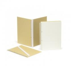 Bloco de Anotações B5 Capa Kraft com Pauta Personalizado
