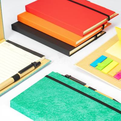 Bloco de Anotações com Autoadesivos e Caneta para Brindes