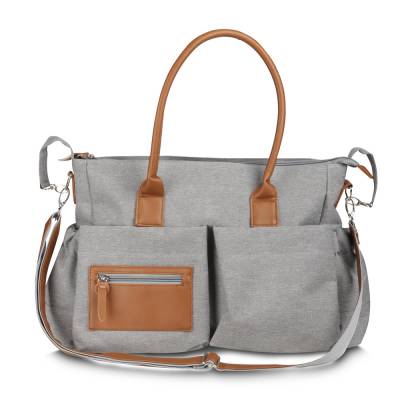 Bolsa Multifuncional em Poliéster e Couro Sintético Personalizada