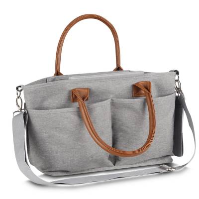 Bolsa Multifuncional em Poliéster e Couro Sintético Personalizada