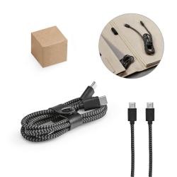 Cabo Usb-c Com Carregamento Rápido 3a Personalizado
