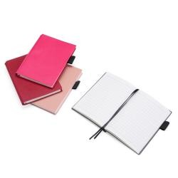 Caderneta A6 Couro Sintético Personalizada