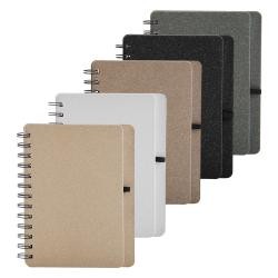 Caderneta Kraft B6 Com Pauta e Porta Caneta Personalizado