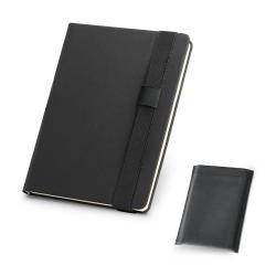 Caderno A5 Capa Dura Em Couro Sintético Sem Pauta Personalizado