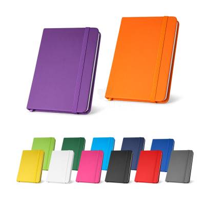 Caderno de Bolso Sem Pauta com Capa Dura em Couro Sintético Personalizado