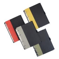 Caderno Fichário Em Couro Sintético Personalizado