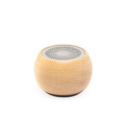 Caixa de Som Bluetooth Tws de Madeira Personalizada