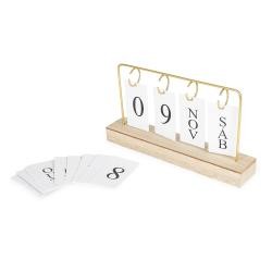 Calendário Permanente de Mesa em MDF Personalizado