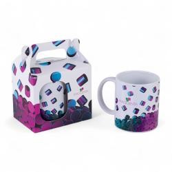 Caneca de Porcelana 325ml Com Embalagem Personalizada