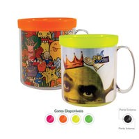 Caneca Foto Térmica Neon 300ml Personalizada