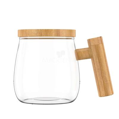 Caneca Mixer de Vidro 400ml Personalizada