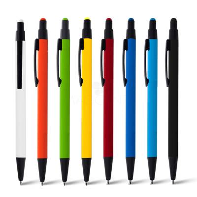 Caneta de Metal com Ponteira Touch Personalizada