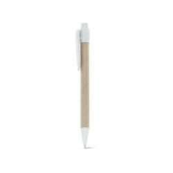 Caneta de Papel Kraft Com Acionamento Por Click Personalizada