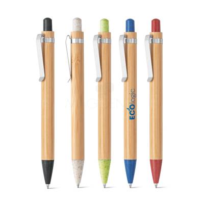 Caneta ecológica de Bambu Personalizada