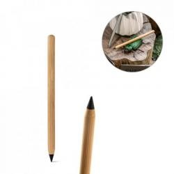 Caneta Ecológica de Bambu Sem Tinta Personalizada