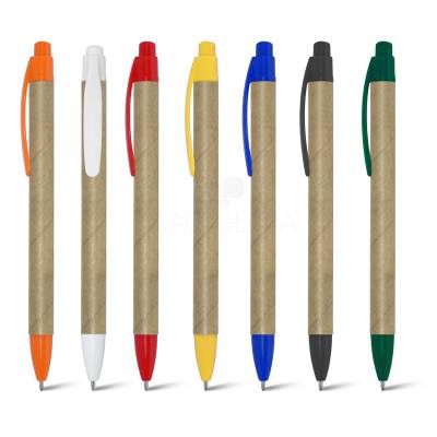 Caneta Ecológica de Papel Reciclado Personalizada