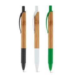 Caneta Esferográfica de Bambu Personalizada