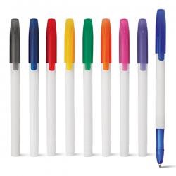 Caneta Plástica Abs Azul 14cm Personalizada