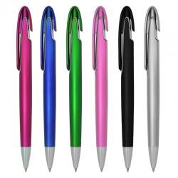 Caneta Plástica Fosca Com Click Diferenciado Personalizada