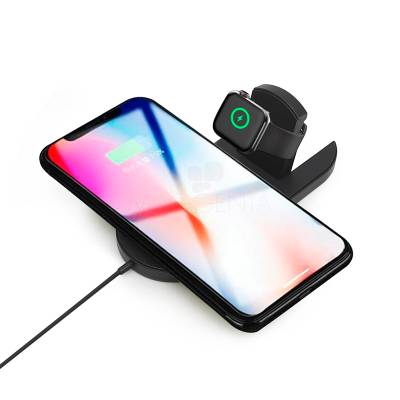 Carregador Wireless para Smartphone e Apple Watch Personalizado