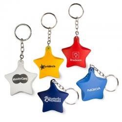 Chaveiro Anti-Stress Estrela Personalizado