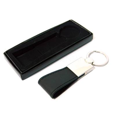 Chaveiro de Metal com Alça em Couro Sintético Personalizado