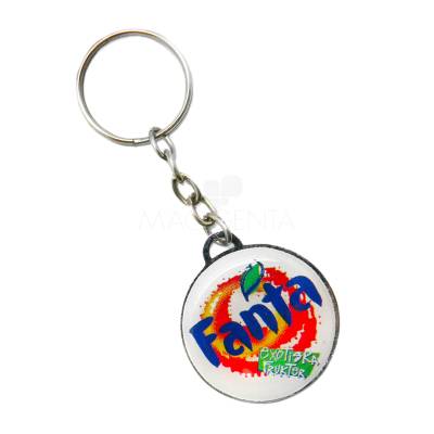Chaveiro Redondo Resinado Personalizado