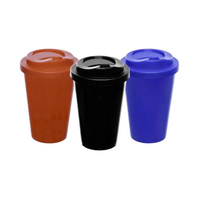 Copo Café com Tampa 350ml para Brindes Personalizáveis