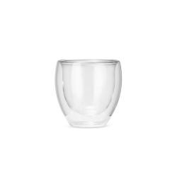 Copo de Vidro Borossilicato com Parede Dupla 150ml Personalizado