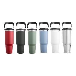 Copo Térmico em Inox 1,25L com Alça e Tampa Rosqueável Personalizado