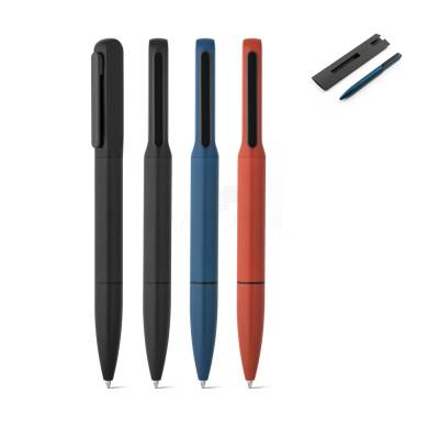 Esferográfica em Alumínio Reciclado com Iluminação Promocional