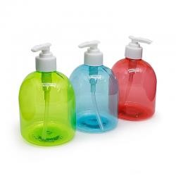 Frasco Plástico 480ml com Pump Personalizado