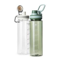 Garrafa Plástica 750 Ml Com Tampa Rosqueável e Alça Personalizada