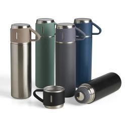Garrafa Térmica Inox 450ml Com Tampa Caneca Personalizada