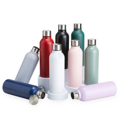Garrafa Térmica Inox 800ml Acabamento Fosco Personalizada