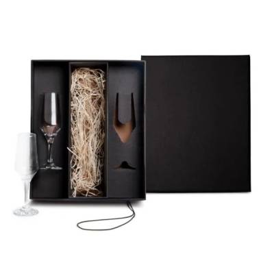 Jogo de Taças de Vidro para Champagne 186ml Personalizado