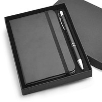 Kit Bloco de Anotações com Caneta de Metal Personalizado
