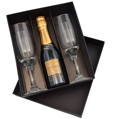 Kit Chandon Baby com 2 Taças Personalizado