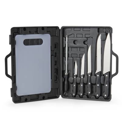 Kit Churrasco 7 Peças com Maleta Personalizado