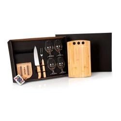 Kit Churrasco com Cerveja e Truco 8 Peças Personalizado