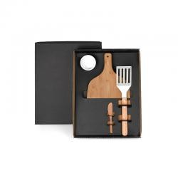Kit Churrasco e Hambúrguer 4 Peças Personalizado