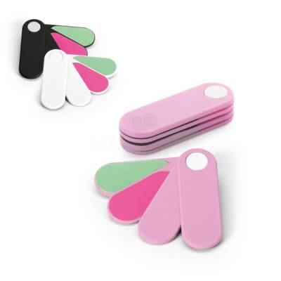 Kit com 4 Lixas de Unha Personalizado