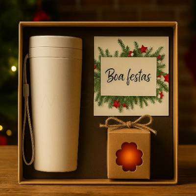 Kit Ecológico com Copo e Cultivo Personalizado