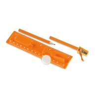 Kit Escritório com Régua 15cm Personalizado