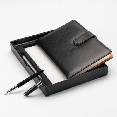 Kit Executivo com Caderneta e Caneta Personalizado
