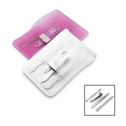 Kit Manicure 4 Peças com Estojo Personalizado