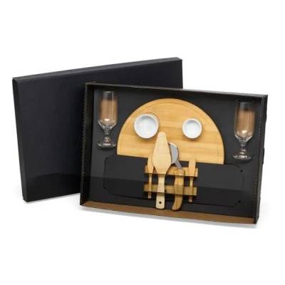 Kit Pizza e Cerveja 9 Peças Personalizado