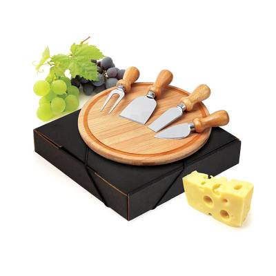 Kit Queijo 5 Peças em Bambu Personalizado