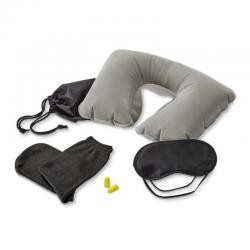Kit Viagem com Almofada, Máscara e Meias Personalizado